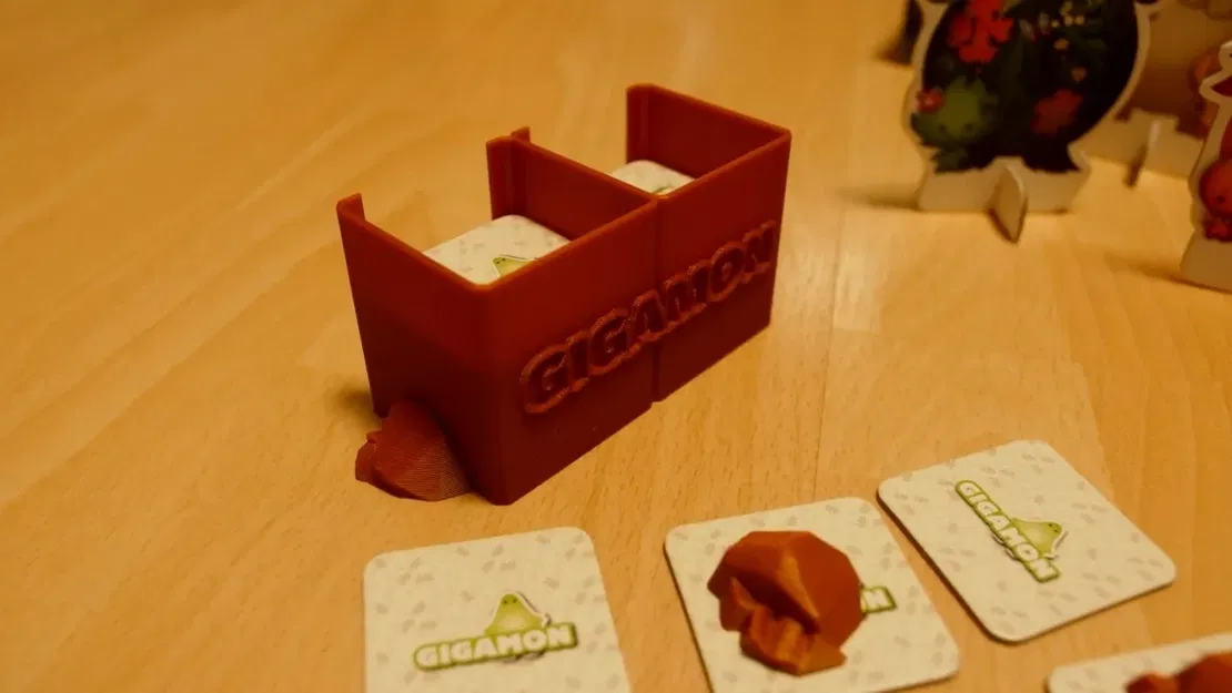 Giá đỡ thẻ Gigamons và 3 viên đá trong trò chơi bàn - Image 2