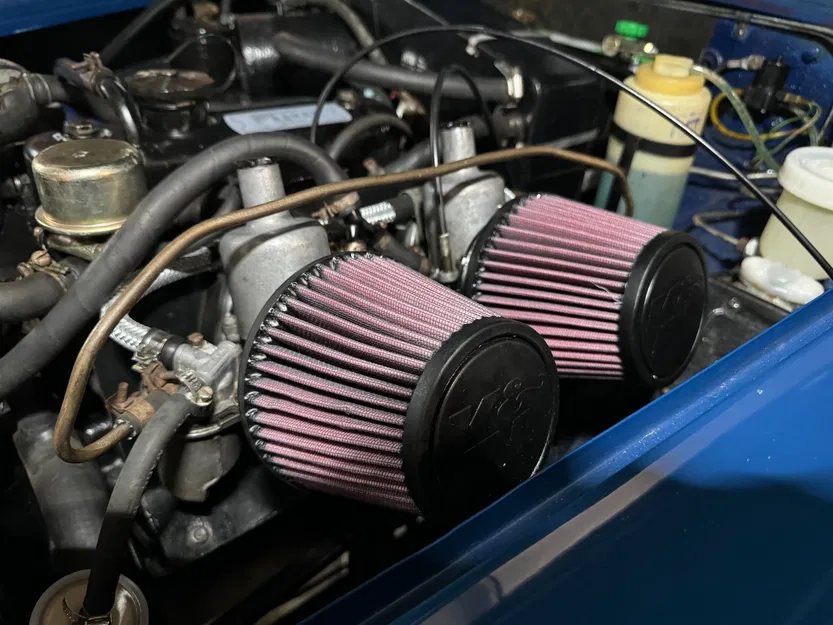 Bộ ống thông khí carburetor SU HS2 cho K&N - Image 6