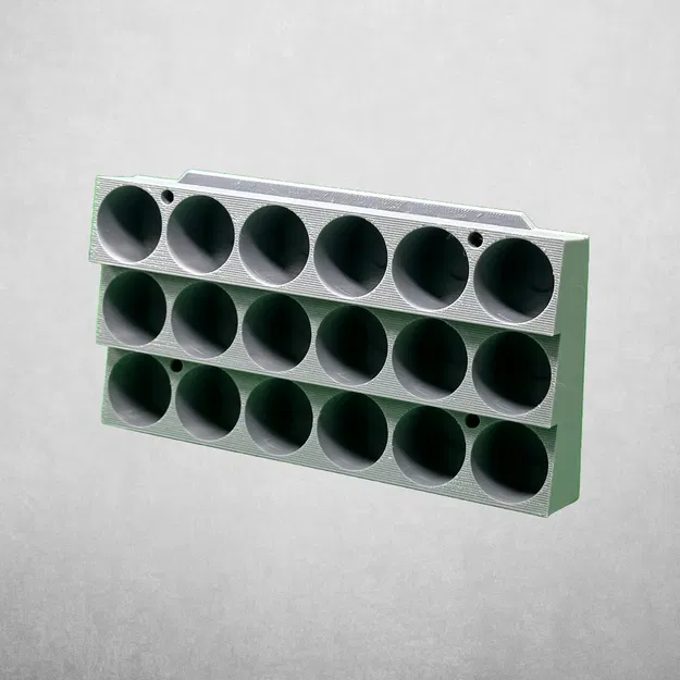 Giá đỡ chai sơn mô-đun cho 18 chai nhỏ 17ml - Image 5