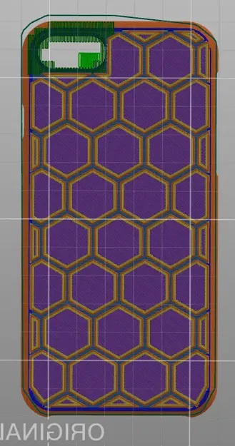 Vỏ bảo vệ hình lục giác cho Iphone 7, 8 và SE2020 - Image 1