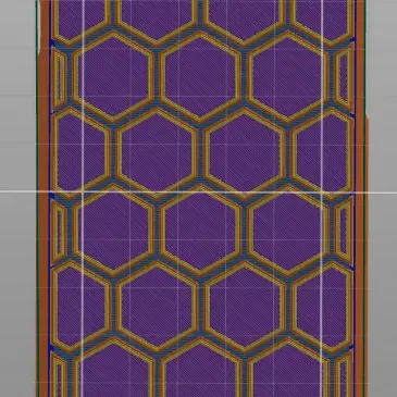 Vỏ bảo vệ hình lục giác cho Iphone 7, 8 và SE2020