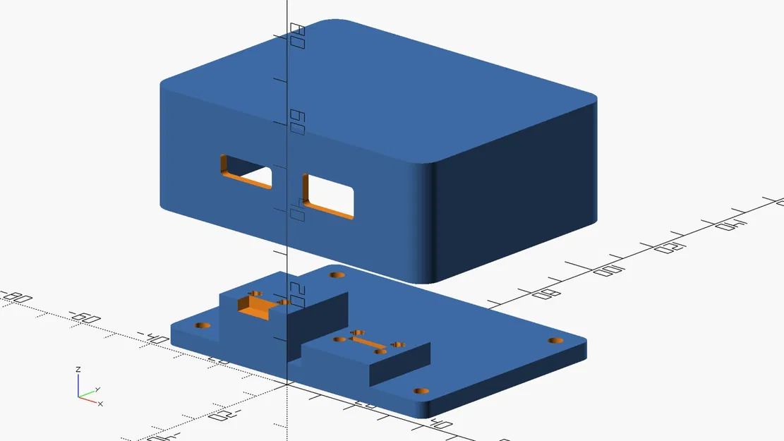 Hộp kết nối 4mm với cổng USB-A và USB-A mini - Image 2