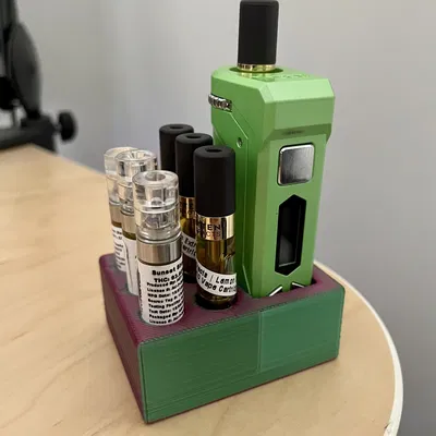 Giá đỡ pin Yocan Uni Pro và 6 cart