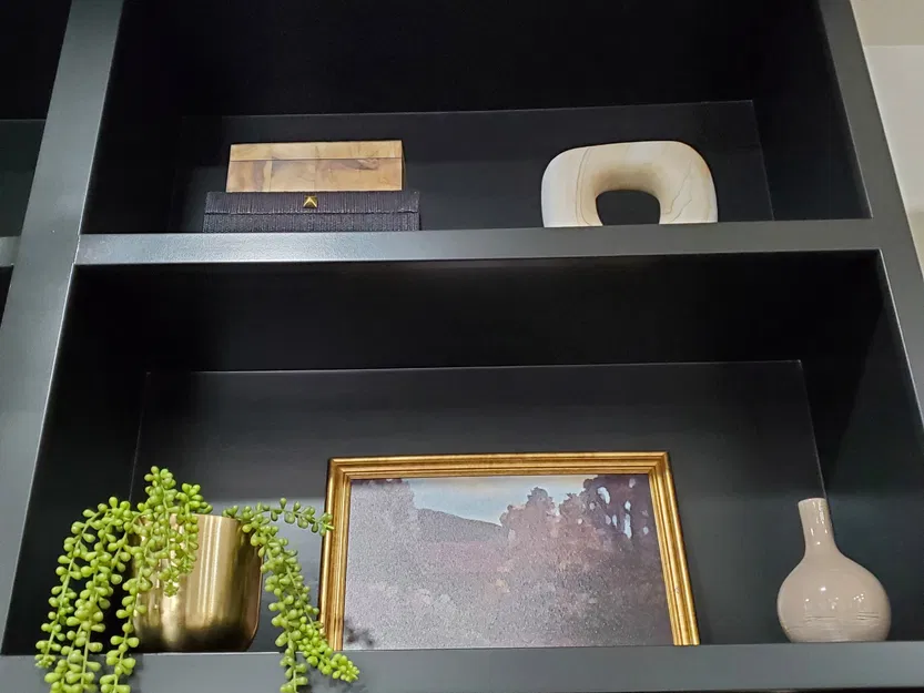 Lưới thông gió đơn giản cho tủ giải trí âm tường - Image 3