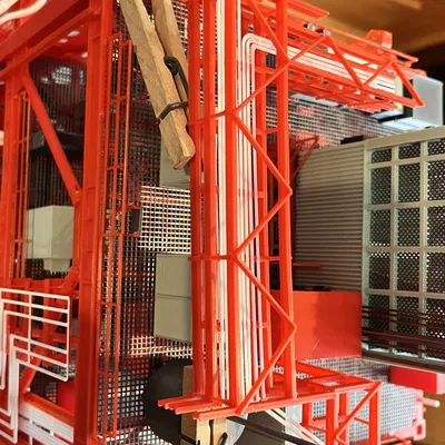 Cấu trúc giữa tầng của tháp Apollo LUT