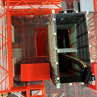 Cấu trúc giữa tầng của tháp Apollo LUT