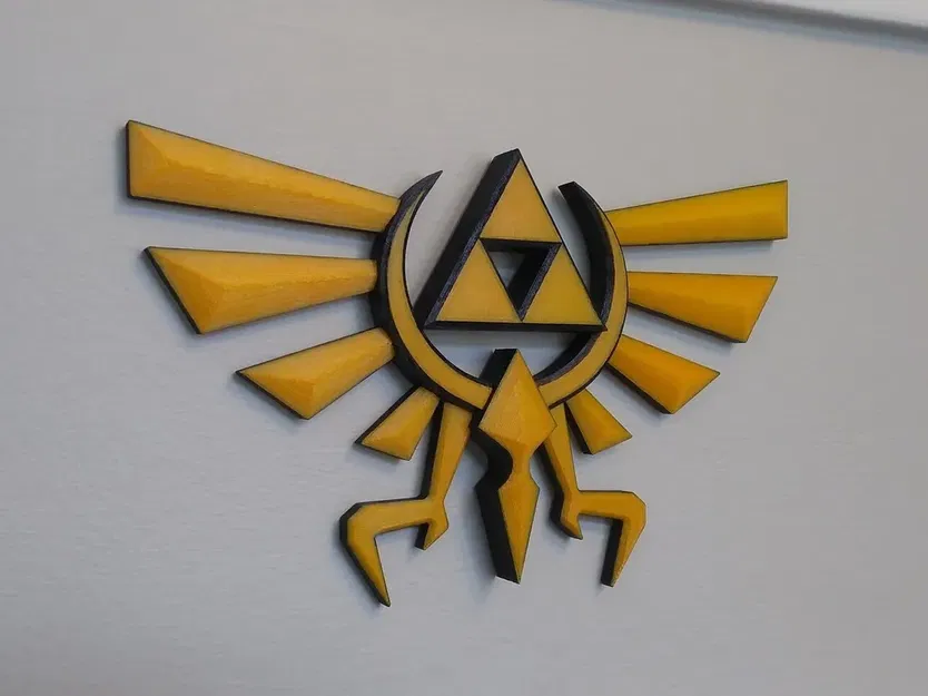 Crest Hylian treo tường trong Legend of Zelda - Image 1