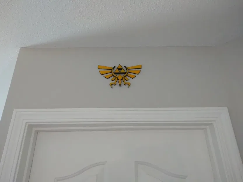 Crest Hylian treo tường trong Legend of Zelda - Image 2