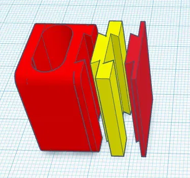 Giá đỡ cáp USB-C điều chỉnh chiều cao với thanh trượt bổ sung - Image 1
