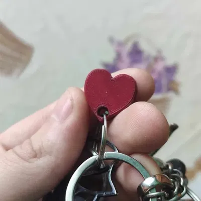 Móc khóa hình trái tim đơn giản cho dự án của bạn