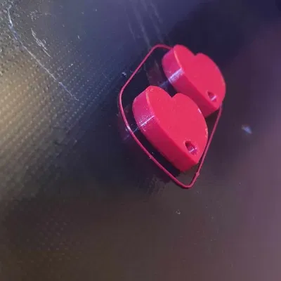 Móc khóa hình trái tim đơn giản cho dự án của bạn