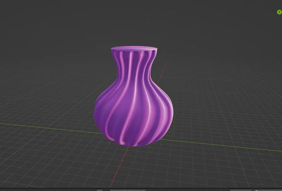 Bình hoa xoắn độc đáo cho trang trí nội thất - Image 1