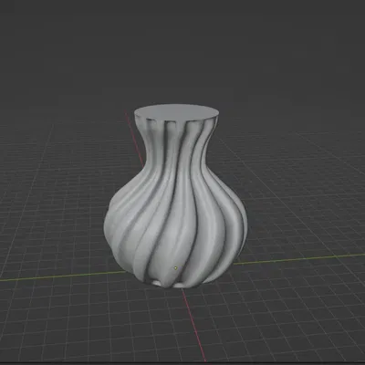 Bình hoa xoắn độc đáo cho trang trí nội thất