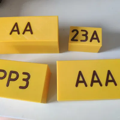 Bộ Hộp Pin Duncan AA AAA PP3 23A (Thêm cả C và D)