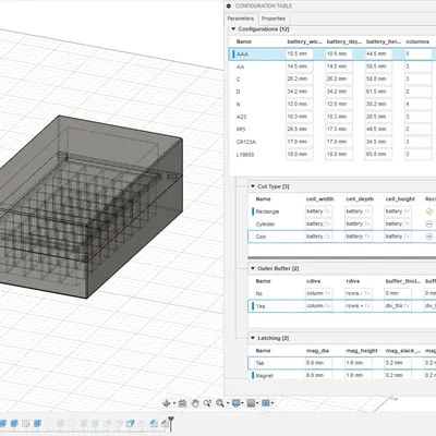 Hộp đựng pin tùy chỉnh với thiết kế gọn nhẹ