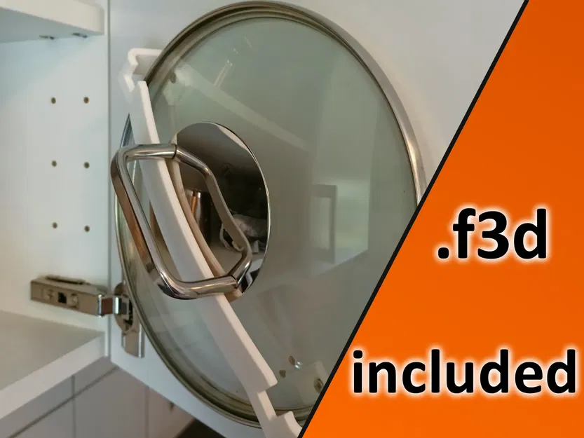 Giá đỡ nắp chảo đa dạng kích thước, điều chỉnh được - Image 1