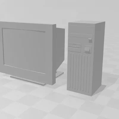 Máy tính cũ Pentium từ những năm đầu 90