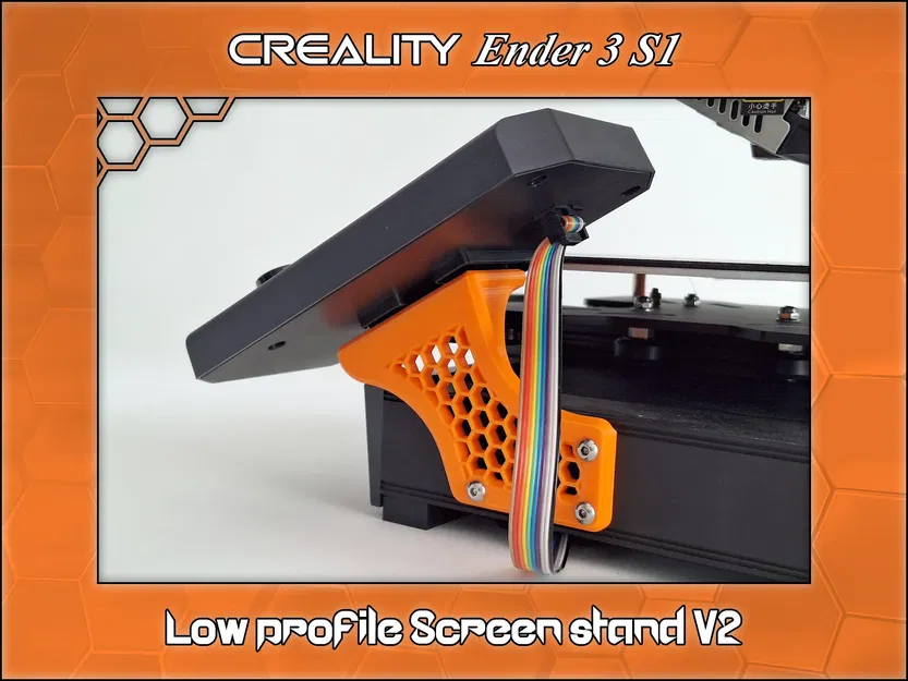 Giá đỡ màn hình thấp cho Ender 3 S1 V2 (cải tiến độ bền) - Image 1
