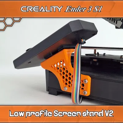 Giá đỡ màn hình thấp cho Ender 3 S1 V2 (cải tiến độ bền)