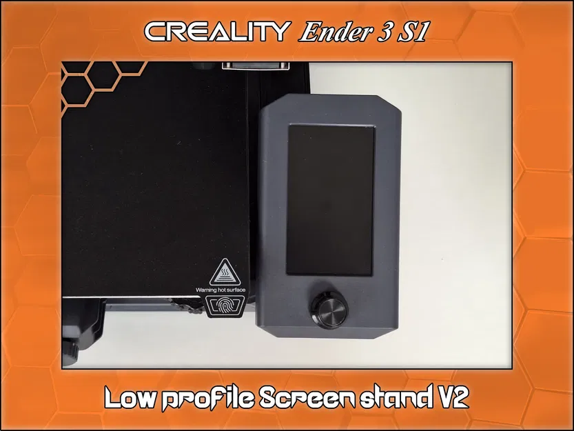 Giá đỡ màn hình thấp cho Ender 3 S1 V2 (cải tiến độ bền) - Image 3