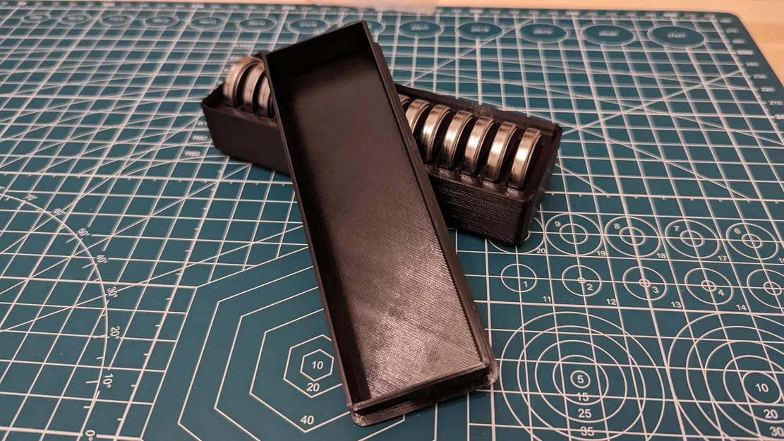 Nắp Gridfinity cho hộp CR2450 3x1 - Image 1