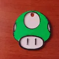Móc chìa khóa nấm Mario phong cách remix - Thumbnail 1