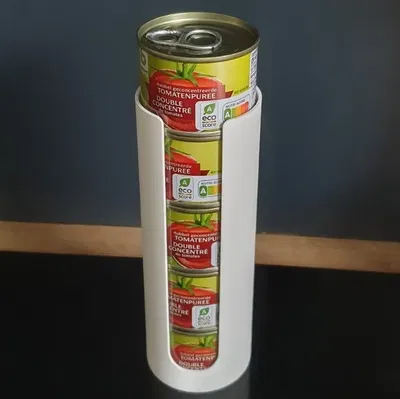 Giá đỡ cho hộp sốt cà chua cô đặc