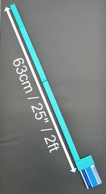 Kéo dài tay cầm gập với đầu công cụ thay thế - Image 6