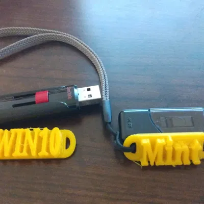 Thẻ nhận diện cho ổ USB giúp nhận biết nội dung dễ dàng