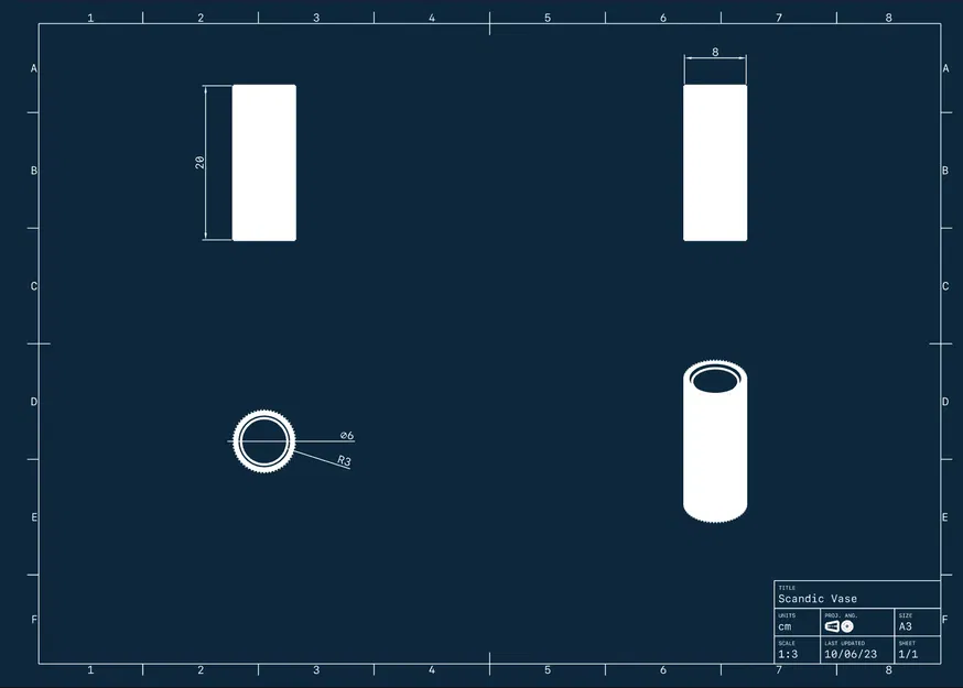 Bình hoa phong cách Scandinavian cao 20 cm - Image 13