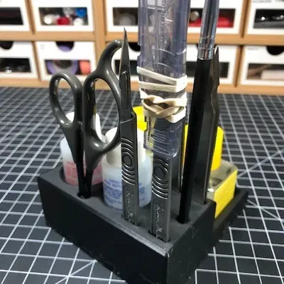 Trạm tổ chức decal cho dụng cụ mô hình Tamiya