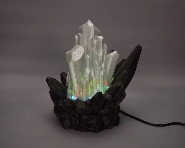 Đèn Led pha lê 2 với nhiều màu sắc kết hợp - Image 2