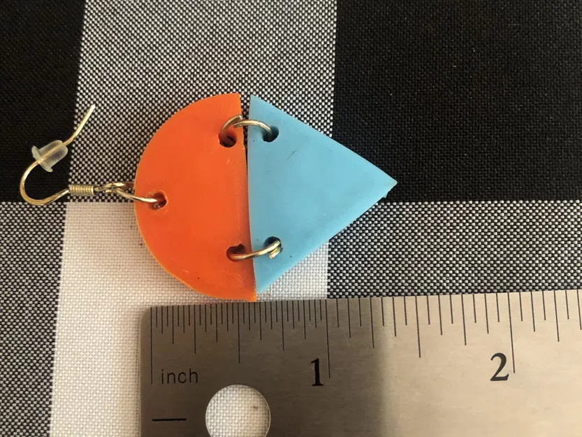 Bông tai hình kem que độc đáo thiết kế trên Tinkercad - Image 2