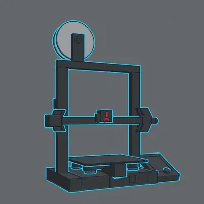 Mô hình Ender 3 V2 Neo nhỏ gọn cho in 3D