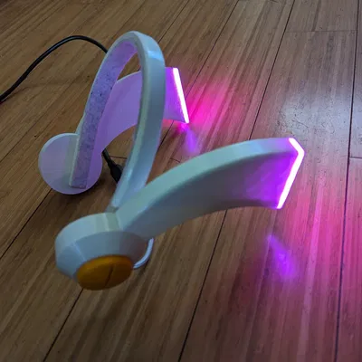 Mũ bảo hiểm robot Susie từ trò chơi Kirby với Arduino lập trình...