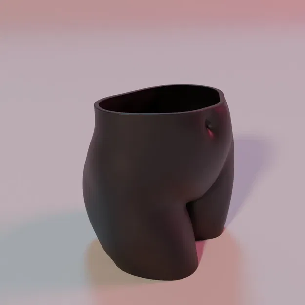 Chậu cây hình mông nữ dễ thương - Image 4