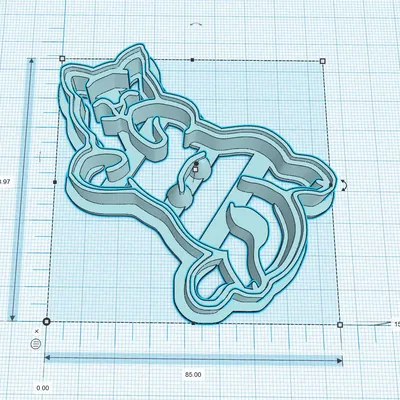 Cutter bánh quy hình mèo lười cho người yêu mèo