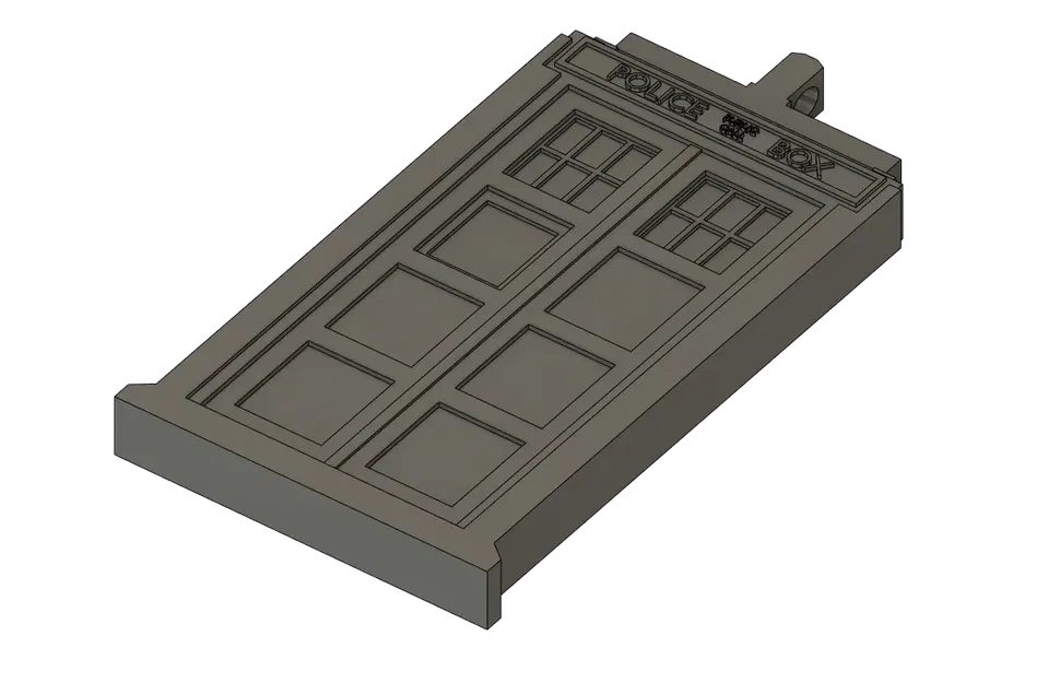 Móc chìa khóa Tardis từ Doctor Who - Image 1