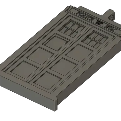 Móc chìa khóa Tardis từ Doctor Who
