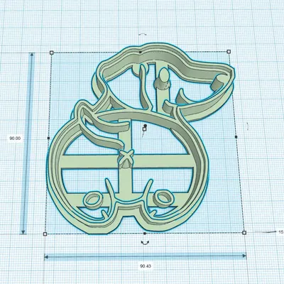 Cutter bánh quy hình chó Dachshund dễ thương