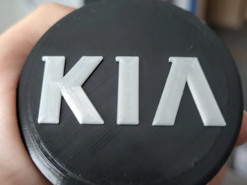 Nắp giữa cho vành xe Kia với lỗ 60 mm - Image 1