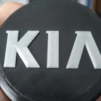 Nắp giữa cho vành xe Kia với lỗ 60 mm