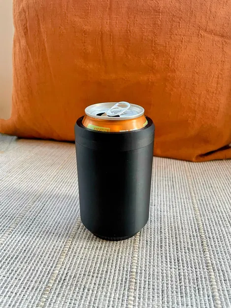 Koozie giữ lạnh với nắp vặn cho lon 12 oz - Image 1