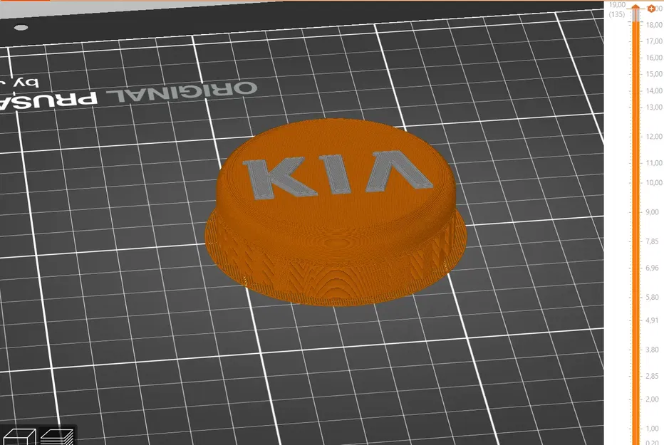 Nắp giữa cho vành xe Kia với lỗ 60 mm - Image 5