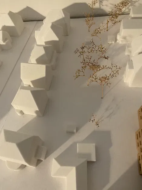 Bộ sưu tập các ngôi nhà khác nhau tỉ lệ 1:500 - Image 1