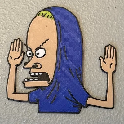 Nam châm Beavis đa sắc màu 5 màu