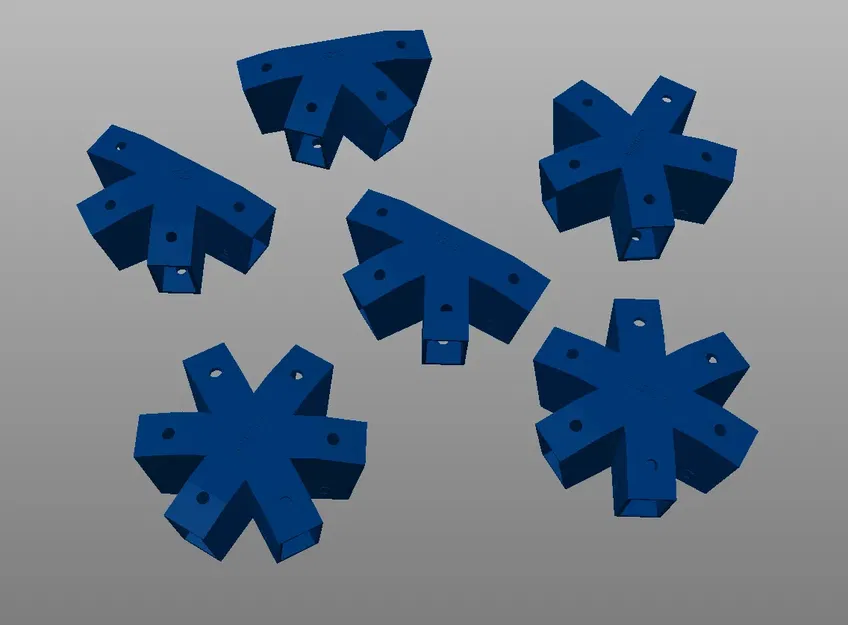 Kết nối 1V 2V 3V 4V 5V 6V cho mái vòm địa lý với tùy chỉnh - Image 1