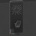 Giá treo khăn với hình mặt trời - Thumbnail 5