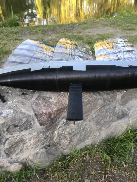 Yacht buồm điều khiển từ xa "Black Pike - Image 1