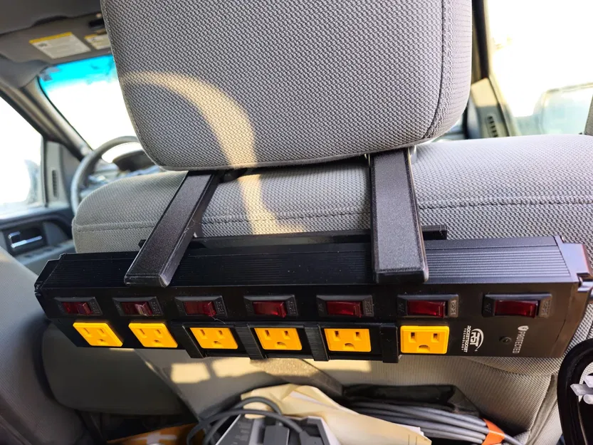 Giá đỡ ổ cắm điện cho ghế sau xe Ford - Image 1